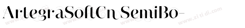 ArtegraSoftCn SemiBo字体转换